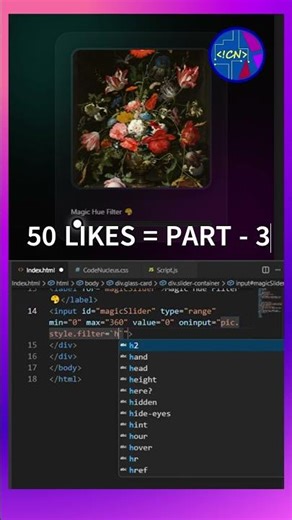 🚀 #001 Part 2 This 1-line CSS trick will save you hours! #coding #webdesign #htmlcssjs #shorts