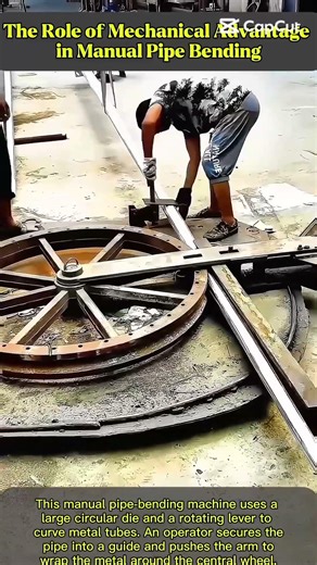 The Role of Mechanical Advantage in Manual Pipe Bending