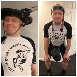 4.2K views · 71 reactions | Neck training using both rotation under load and backwards extension. Important for both injury prevention and post-injury rehab! @theironneck #necktraining #grappling #bjj #nogi #gi #bjj #wrestling #conditioning #strengthandconditioning #grapplearts | Grapplearts | Facebook