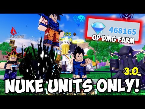 Nuker Units Only 3.0 Vs. Infinite Mode! (INSANE DAMAGE FARM) | ASTD Challenge