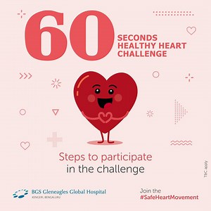 26 reactions | This lockdown, give your heart 60 seconds to ensure it...