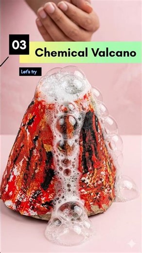 🌋 MAGIC CHEMICAL VOLCANO Erupts at Home — This is INSANE! 😱🔥 | GrowGenius #diy #homeschoolingfun