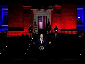 Watch: President Joe Biden gives prime-time speech on battle for 'soul of the nation'