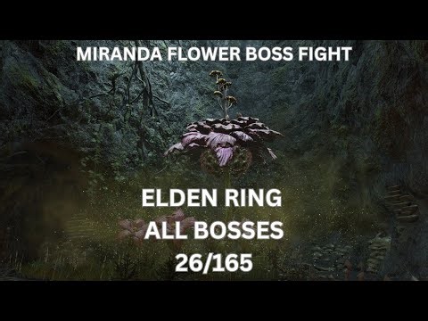 Elden ring - Miranda Flower Boss fight
