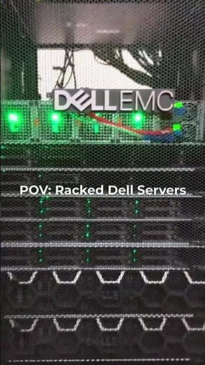 POV: Racked Dell Servers