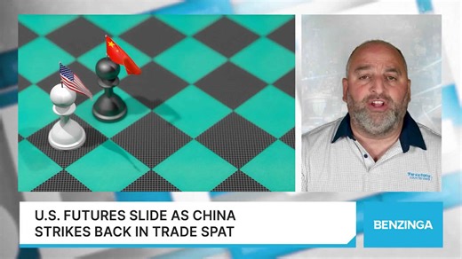 U.S. Futures Slide As China Strikes Back In Trade Spat