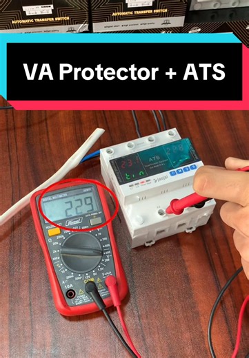 ✅VA Protector ရယ် ATS ရယ် Timer ⏱️ ရယ် ၃မျိုးလုံးကို ဒီပစ္စည်းတစ်လုံး ထဲမှာ တကယ်ရနိုင်တာလား??🤔 #HWAElectric #protector #ATS #လျှပ်စစ်ရောင်းဝယ်ရေး #fyp