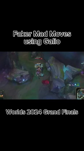 Galio - Faker's Best Champion? | League of Legends Esports Highlights