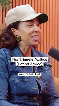 How to use the triangle method to attract someone you want to date, according to Shan Boodram.
