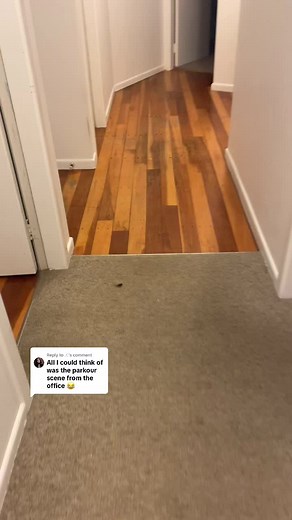 Crazy Parkour Moments from The Office