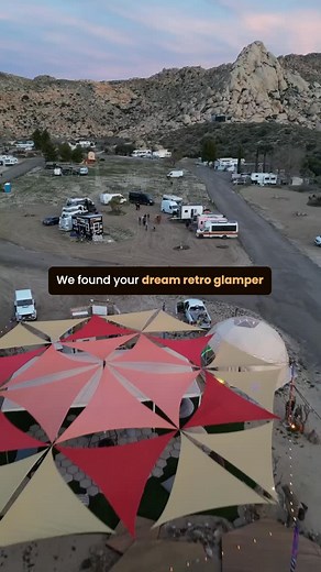 We found your next retro glamper getaway!  Take a break from the...
