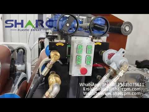 Three Calendar PVC Edge Band Sheet Production Line with Automatic Winding Machine from Sharc Machine