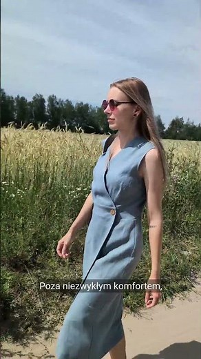 Jak nosić len latem? 🌿 Zobacz lniane sukienki Bialcon