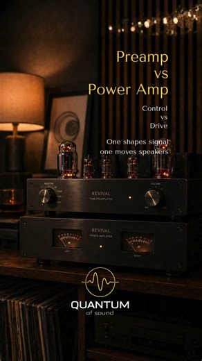 Preamp vs Power Amp Explained #quantumofsound #hify #studio #audiotechnique #music