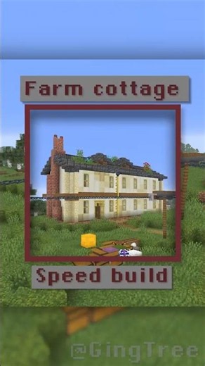 Minecraft Cottage Timelapse #minecraft