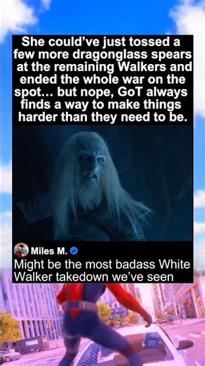 Best White Walker Takedown in GOT S6Ep5