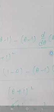 Derivative of parametric equations