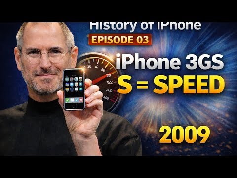 History of iPhone | Episode 03 – iPhone 3GS: Speed Changed Everything