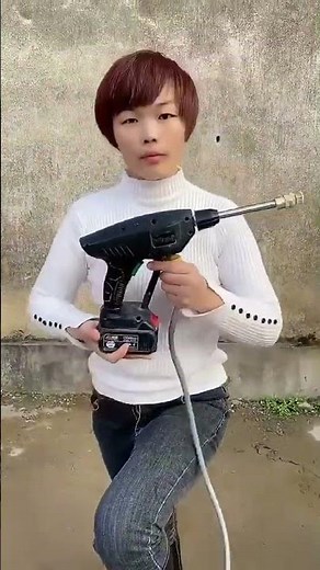 48v Gun machine car was high pressure power speed cleaning working