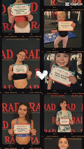 ✨ Student of the Month ✨ Our amazing RAD dancers continue to impress us every single month! Their hard work, dedication, and passion for dance shine brighter with each class. We are so proud of all they accomplish—keep reaching for the stars, dancers! 🌟🩰 | The Romano Acro Dance Academy