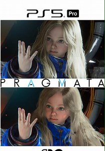 Comparativa Gráfica: Pragmata en PS5 Pro y Switch 2