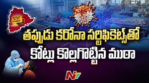 2.6K views | తప్పుడు కరోనా సర్టిఫికెట్స్ తో కోట్లు కొల్లగొట్టిన ముఠా! #COVID19 #CoronaScam #CoronaCertificates #NTVTelugu | Ntv Telugu | Facebook