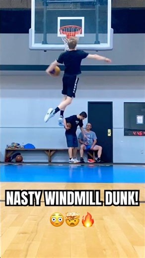 6’0” WINDMILL DUNK ON 10FT! 😳🔥
