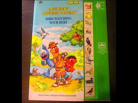 SESAME STREET Bird Watching with Bert GOLDEN SOUND STORY