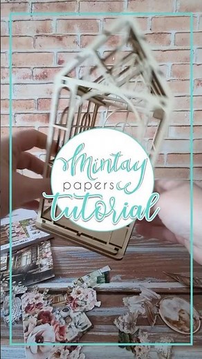 Tutorial - library with WOODIES and ACADEMIA collection by Agnieszka Bętkowska