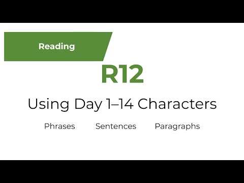 Beginner Chinese Reading Practice – Reading 12 | Using Day 1–14 Characters