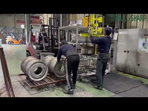 Tay nâng trợ lực khí nén nâng mâm xe
