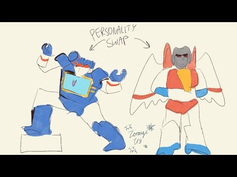 If Soundwave and Starscream Swapped Personalities (Transformers Comic Dub)