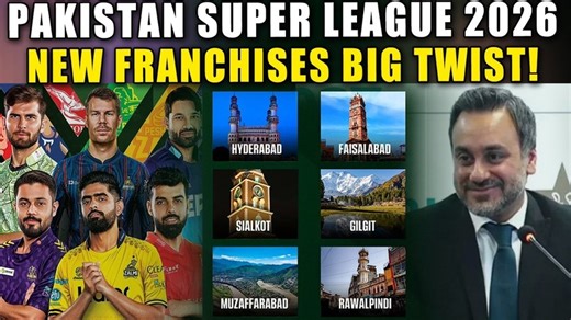Breaking News: PSL New Teams Not Final Yet! | PCB Issues Clarification | PSL 2026 Expansion . . . HBL PSL New Teams Official Update — PCB has strongly rejected the rumors circulating in media regarding the finalization of the two new PSL franchise cities. 📍 As per the official announcement, successful bidders will have the right to choose a team name from the shortlisted cities: Faisalabad, Rawalpindi, Hyderabad, Sialkot, Muzaffarabad, and Gilgit. The Pakistan Cricket Board confirmed that no fi
