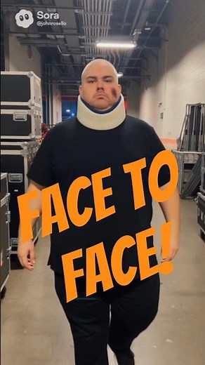 Face to Face! #kidbehindacamera #michaelgreen #sorameme #soramemes #funnyvideo #wwe #viral #wweraw