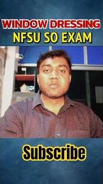 NFSU SO Previous Year Question #1 | #nfsuso #nfsusoquestionpaper