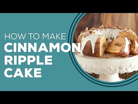 Blast From The Past: Cinnamon Ripple Sweet Potato Cake Recipe