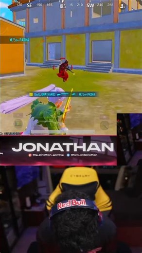 QUICK 1V3 BY JONATHAN GAMING 🔥🔥 #bgmi #jonathan