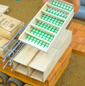 Unbelievable Mini Construction in Action 🤯 #MiniEngineering #MiniBuilds #fblifestyle | Mini Village