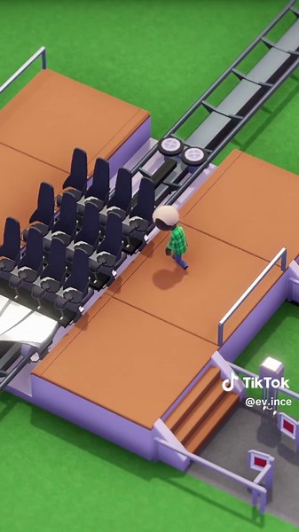 Rollercoaster Tercepat (Mungkin) ?! Tonton Full Video di YouTube #parkitect #tamanbermain #gameplay #simulasi #rollercoaster #lucu
