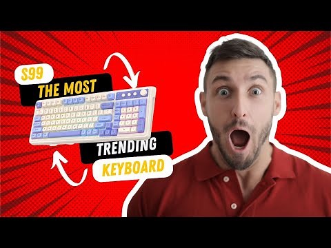 Aula S99 Tri-Mode World's First Silicone Membrane Gaming Keyboard | 3 in 1 RGB Gaming Keyboard