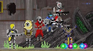 Even in 8-bit graphics, Destiny's Cryptarch is an asshole