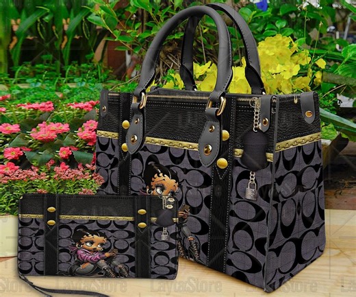 Betty Boop Cartoon Women Leather Handbag,betty Boop Lover's Handbag,custom Leather Bag,personalized Bag, Gift for Mom, Gift for Her. - Etsy UK