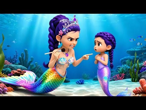 “Angry Mermaid vs Scared Mermaid | Underwater Drama”