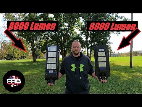 Let There Be Light! Dusk to Dawn Solar Street Lights with Motion Detection!