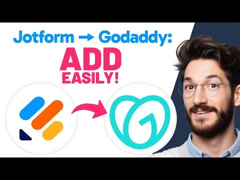 How to ADD JOTFORM to GODADDY (Step by Step)