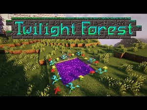 How to Build the Portal to The Twilight Forest in MINECRAFT.