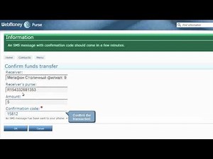 WebMoney Keeper Mini:How to pay for services and create a template
