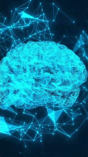 Digital Brain Hologram 🧠✨ | Conceptual 3D AI Animation & Futuristic Neural Network Visual