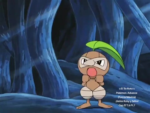 Cap.37 T.6 Pt.7 - Pokémon: Advance ¡Series Ruby y Zafiro! (El secuestro de Joy) Estreno - 01 de Diciembre de 2004 • Empieza cuando la Enfermera Joy está revisando unos archivos y como la ventana está abierta, entra mucho viento y entra Shiftry y se la lleva. Mientras Ash y los demás llegan al Centro Pokémon. Allí ven que no hay nadie, entonces, Pikachu sube a la habitación y cae dormido al igual que Ash. El Equipo Rocket esta oculto en un árbol y ven a Shiftry ante sus ojos y deciden robarlo par