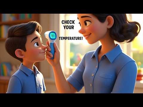 Why Kids Should Check Their Temperature Before School | Healthy Morning Routine